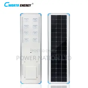 100w Cworth All In One Integrated Solar Street Light