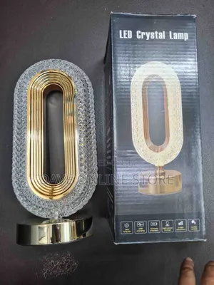 Led Crystal Table Lamp