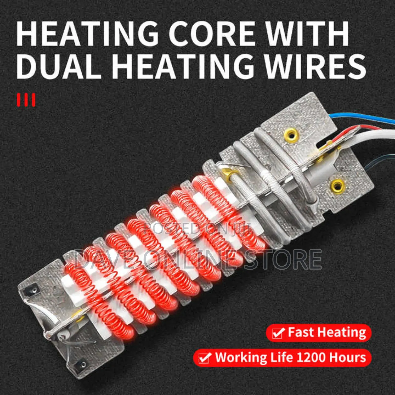 Output Hot/Cool Air Fast 2000W Industrial/Home Heat Gun