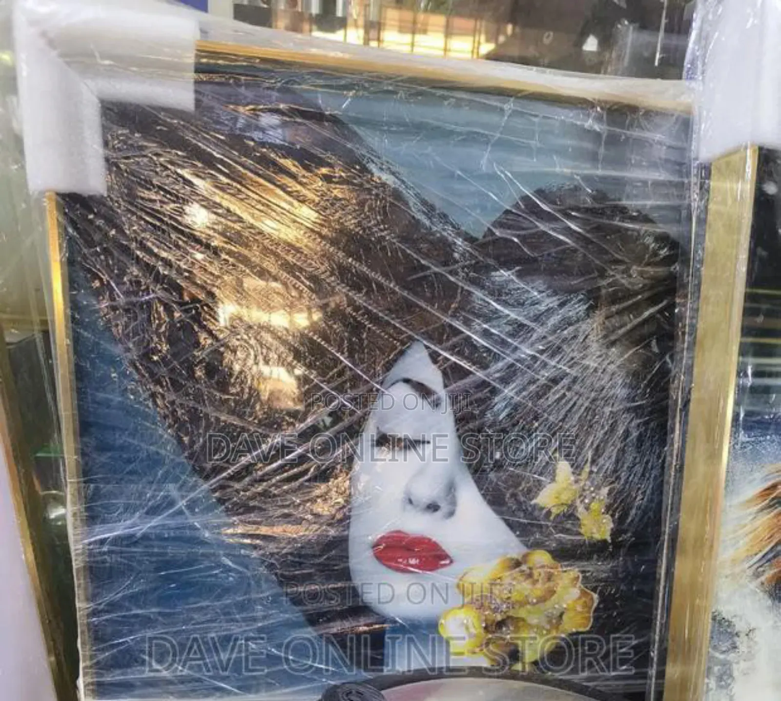 Stunning Lady Art Wall Decor