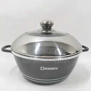Dessini 23pcs Stone Granite Marble Coated Cookware Pots Set