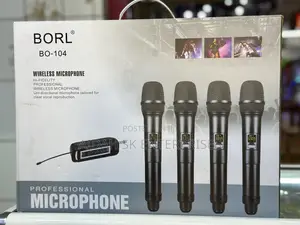 Original Borl Wireless Microphone Set BO-104