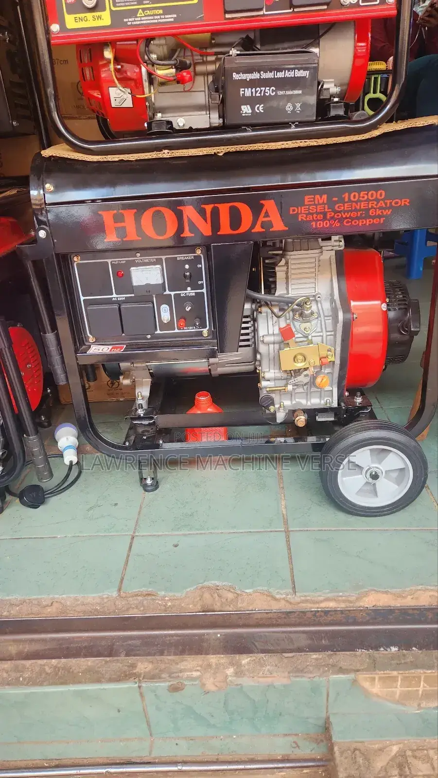 Diesel Generator 6KVA Honda  Copper