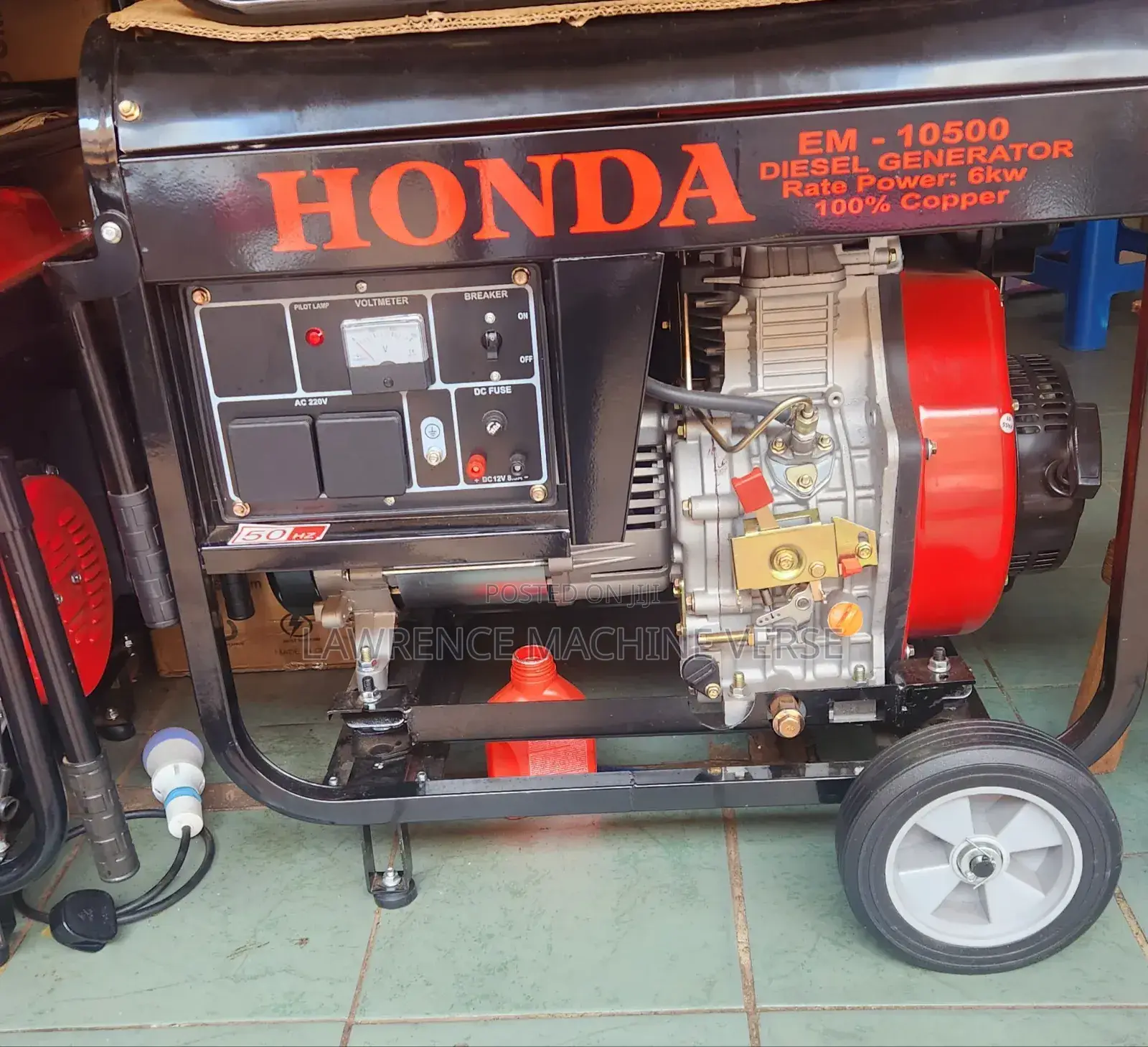 Diesel Generator 6KVA Honda  Copper