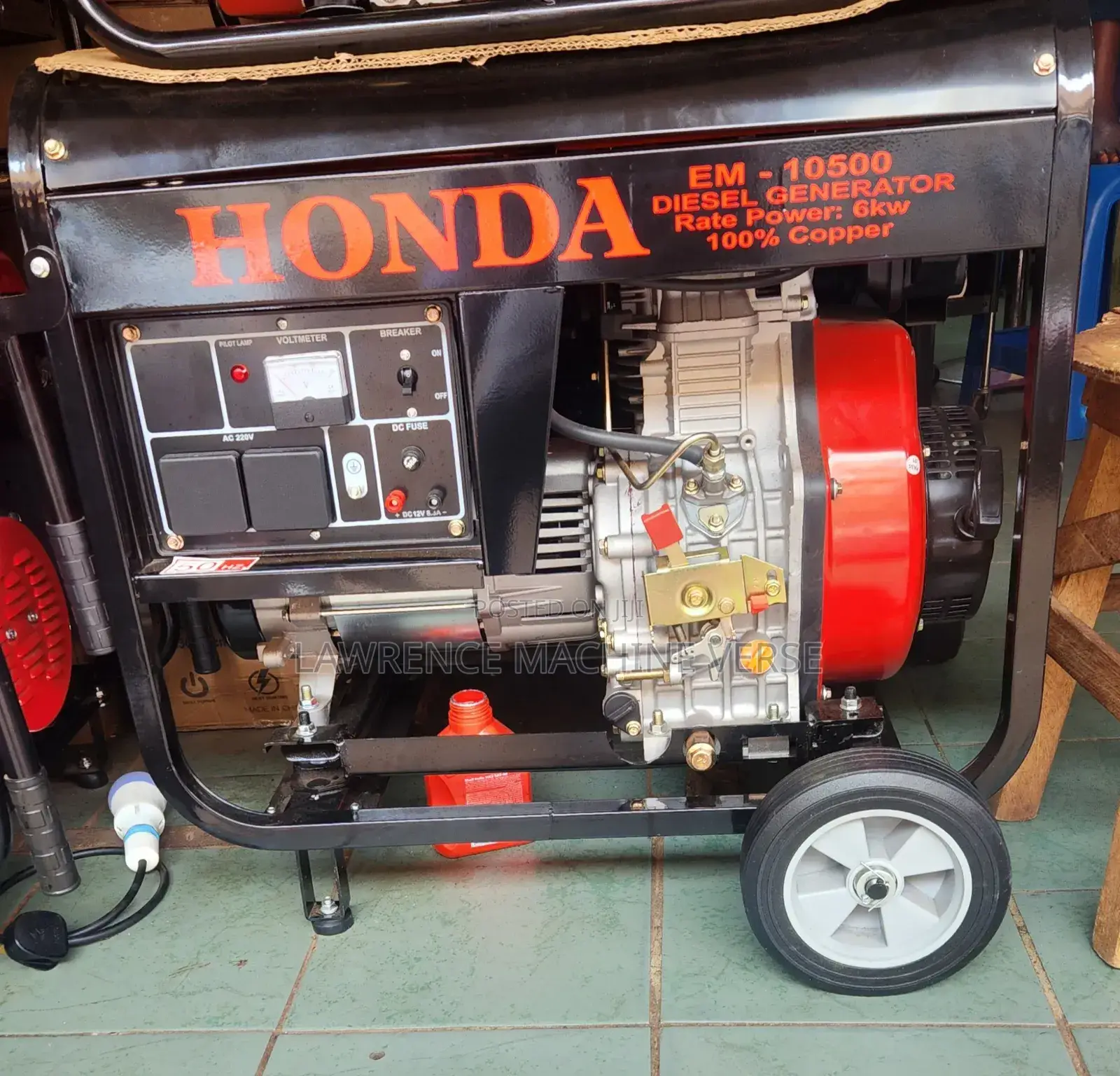 Diesel Generator 6KVA Honda  Copper