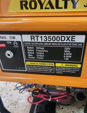 Gasoline Generator 6 .5kva Japan Made