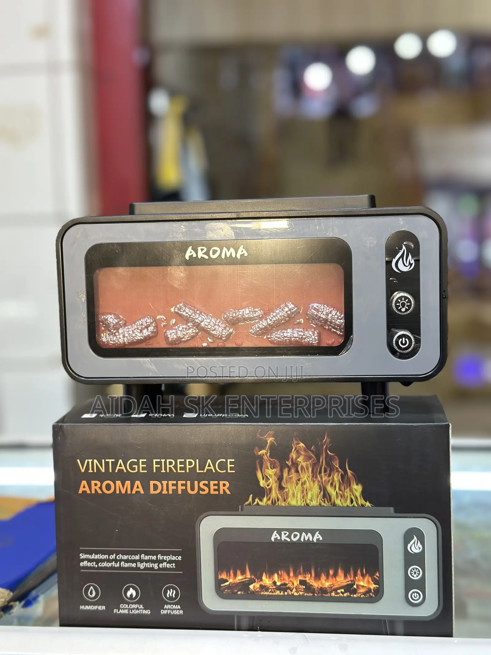 Vintage Fireplace Aroma Diffuser
