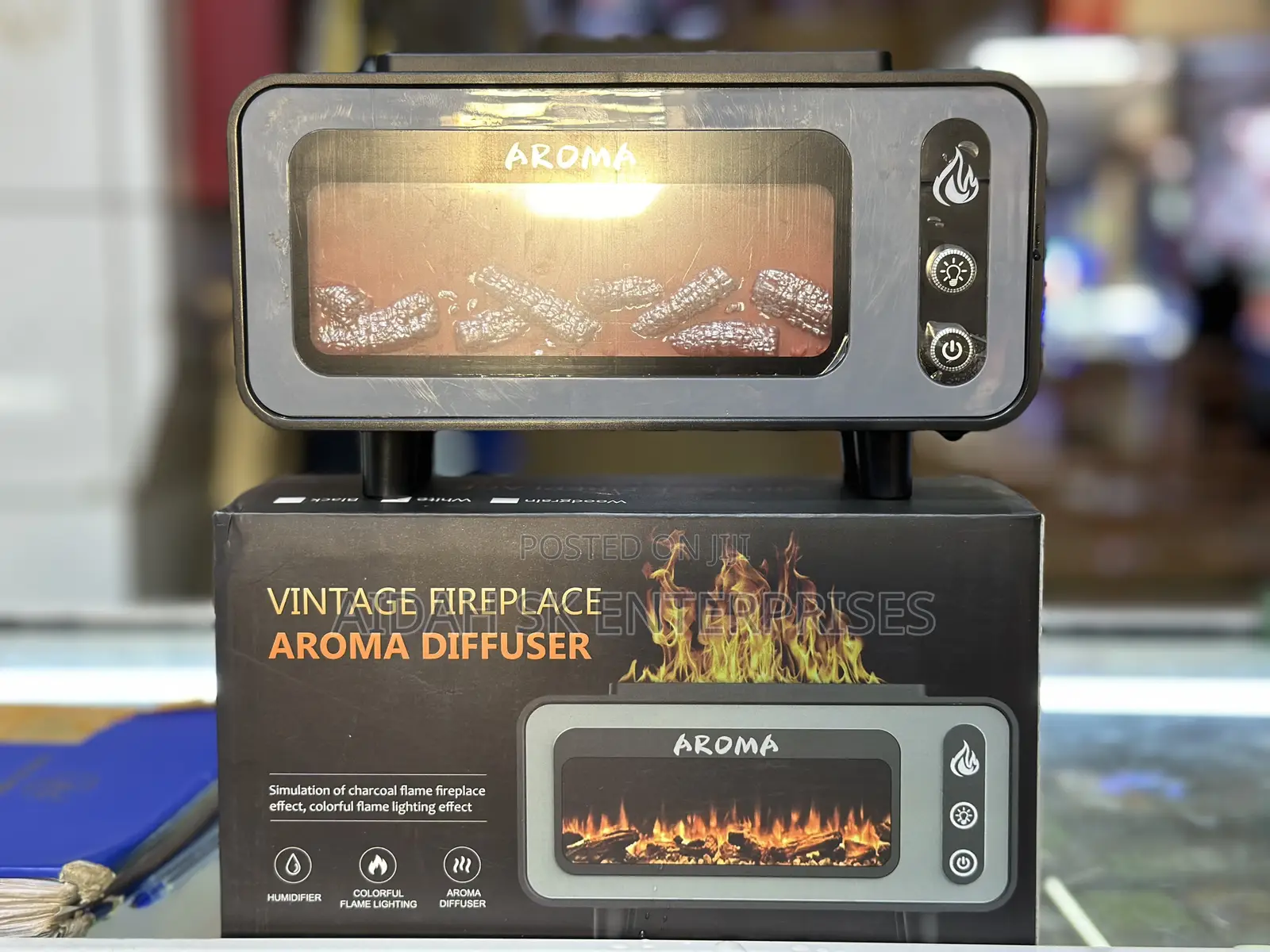 Vintage Fireplace Aroma Diffuser