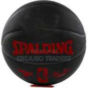 Spalding NBA Basketball Ball - Black