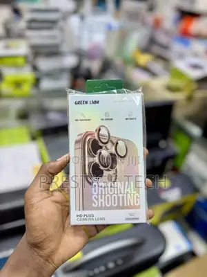 Green Lion Camera Lens Protector for iPhone 16 Pro, 15, 14