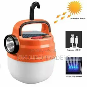 Portable Solar Rechargeable Outdoor Camping Light