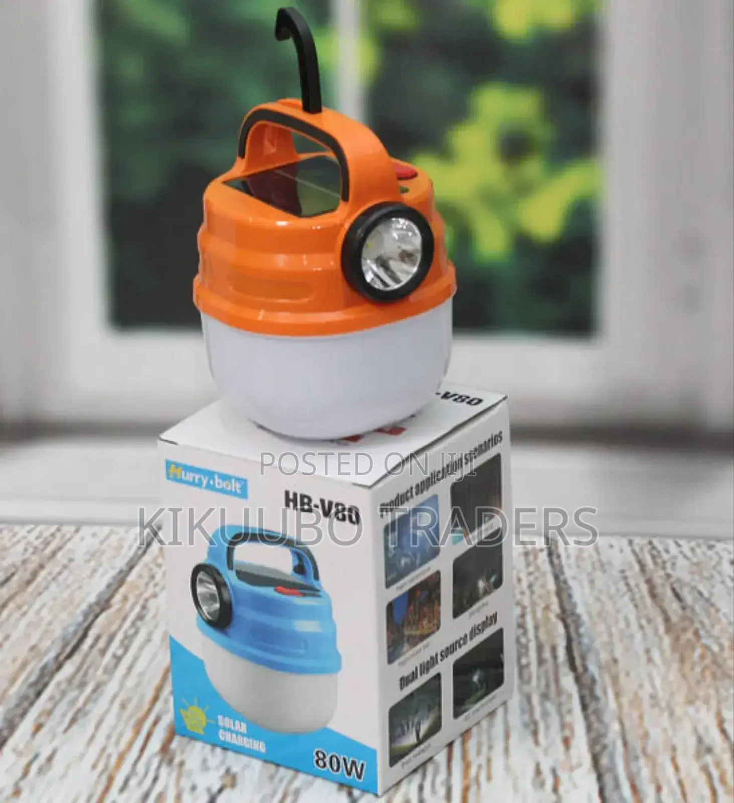 Portable Outdoor Camping Solar Rechargeable Light