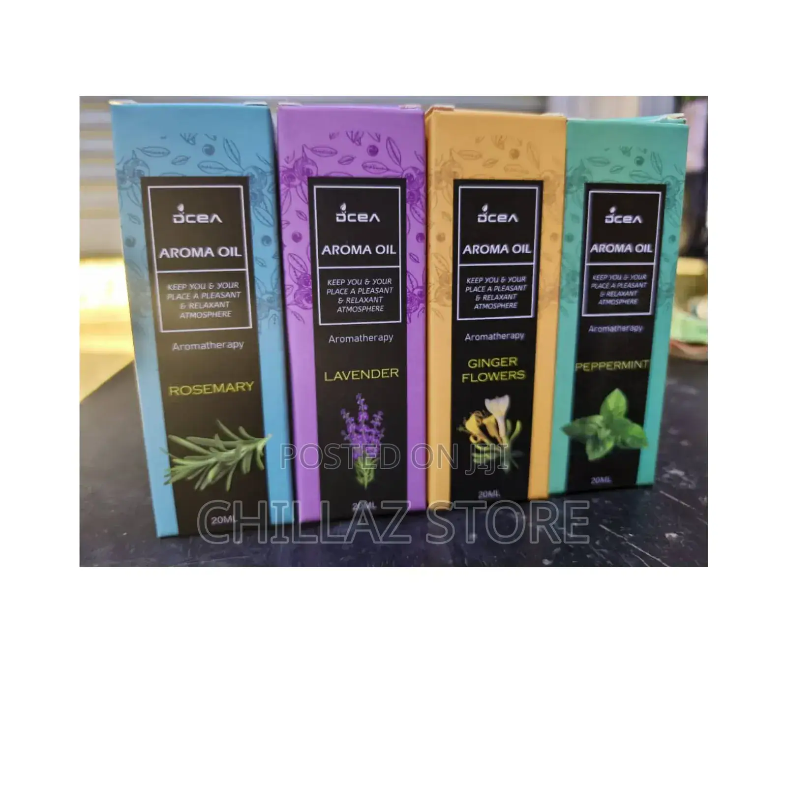 20 MLS Eco Essential Aromatherapy Oils.