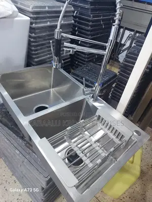 Heavy Duty Worktop Kitchen Sink With Sink Mixer Complete Set