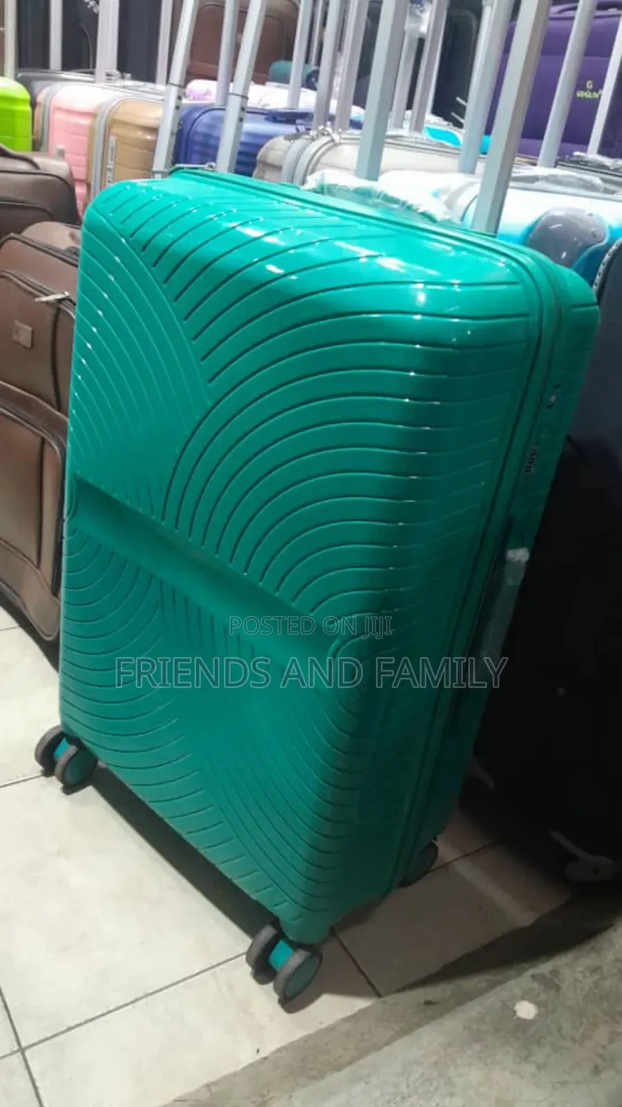 Executive Plastic Suit Case Bag Medium Size