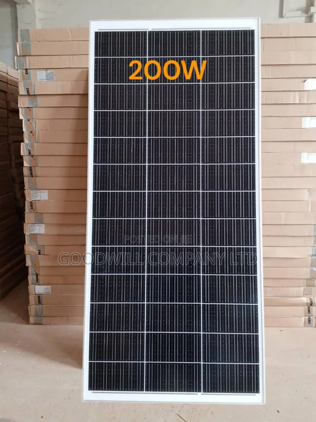 200w 24v Cworth Monocrystalline Solar Panel Few Hours Charge