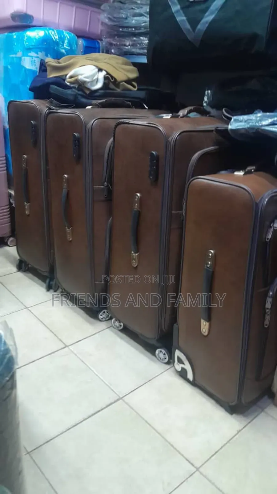Laether Suit Case Bag Large Size
