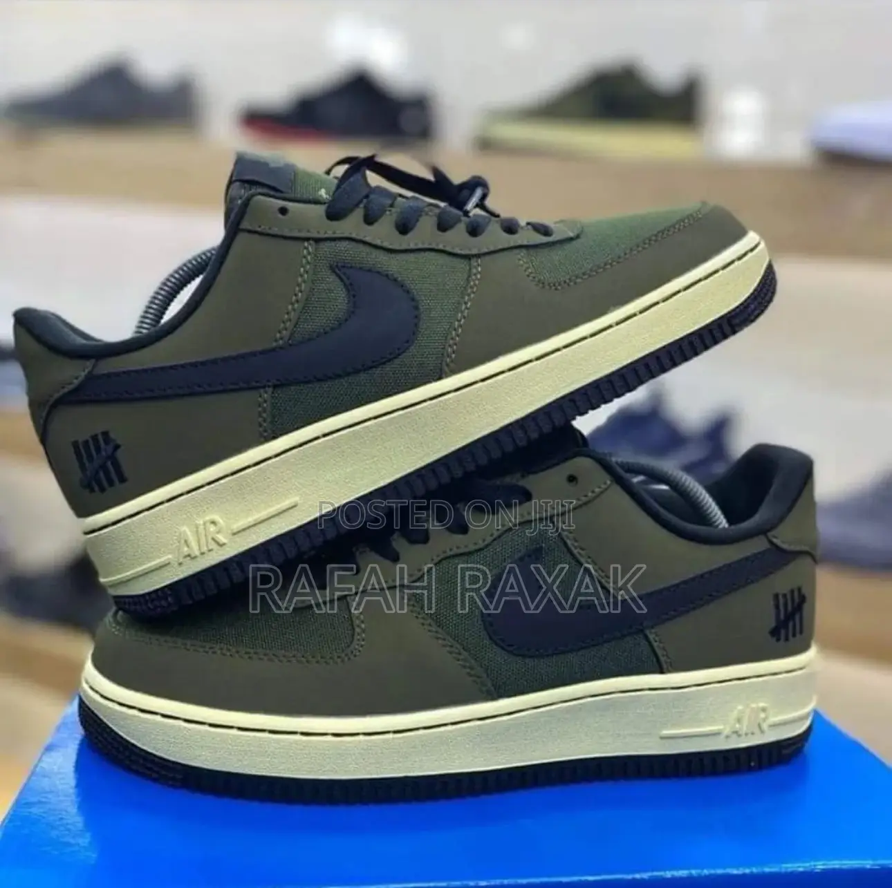 Original Nike Undefeated X Air Force 1 Low Ballistic Sneaker