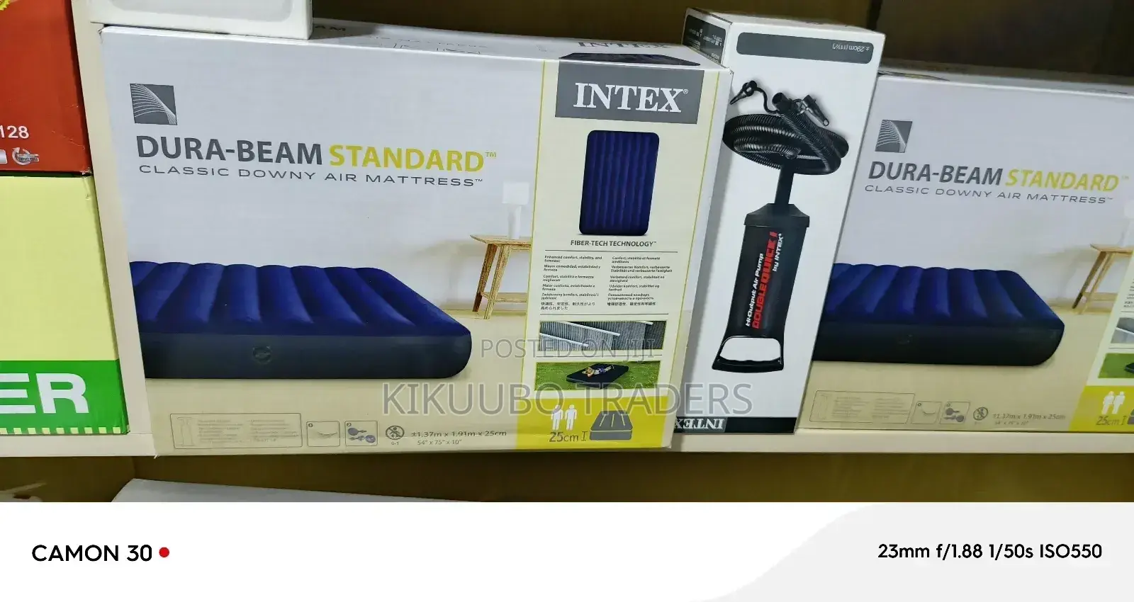 4x6 Intex Inflatable Air Mattress