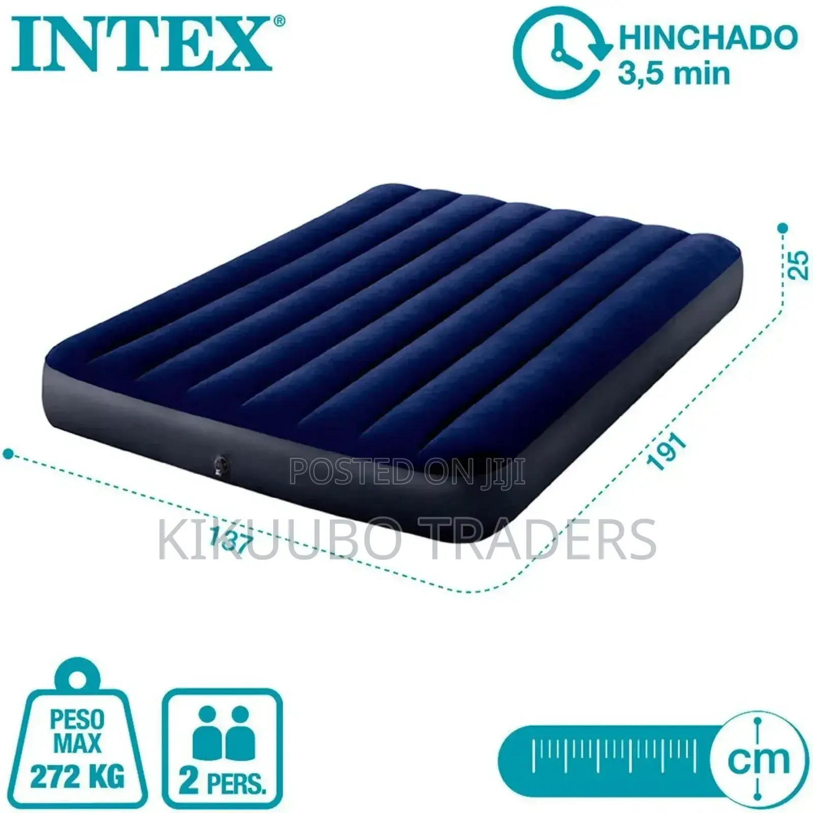 6x6 Inflatable Intex Air Mattress