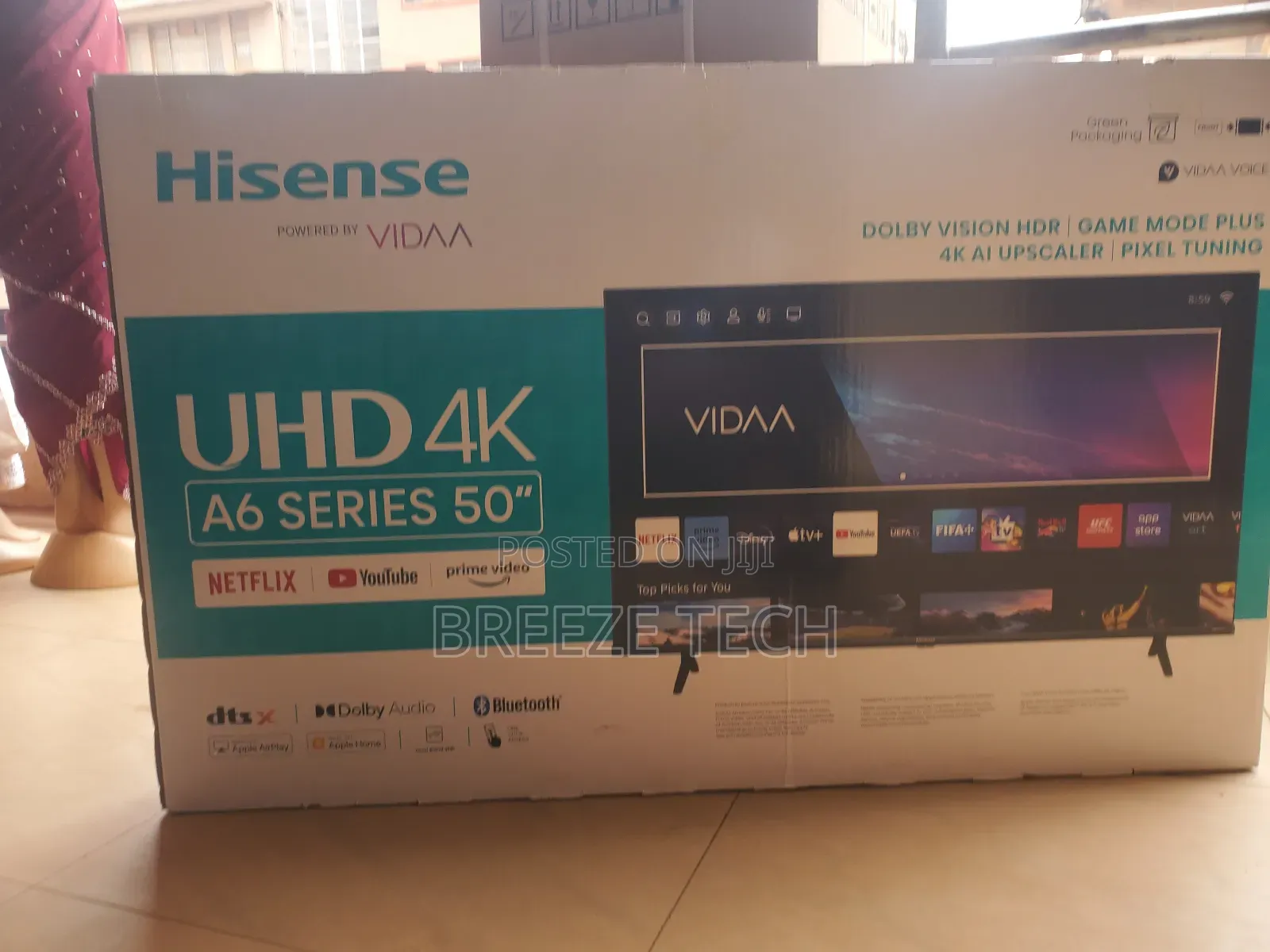 Uhd TV Hisense 50"Inch