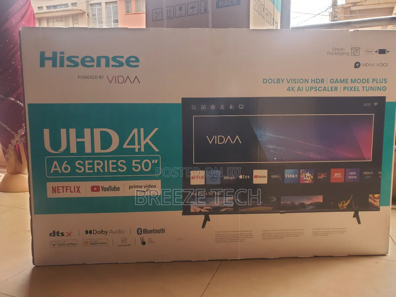 Uhd TV Hisense 50"Inch