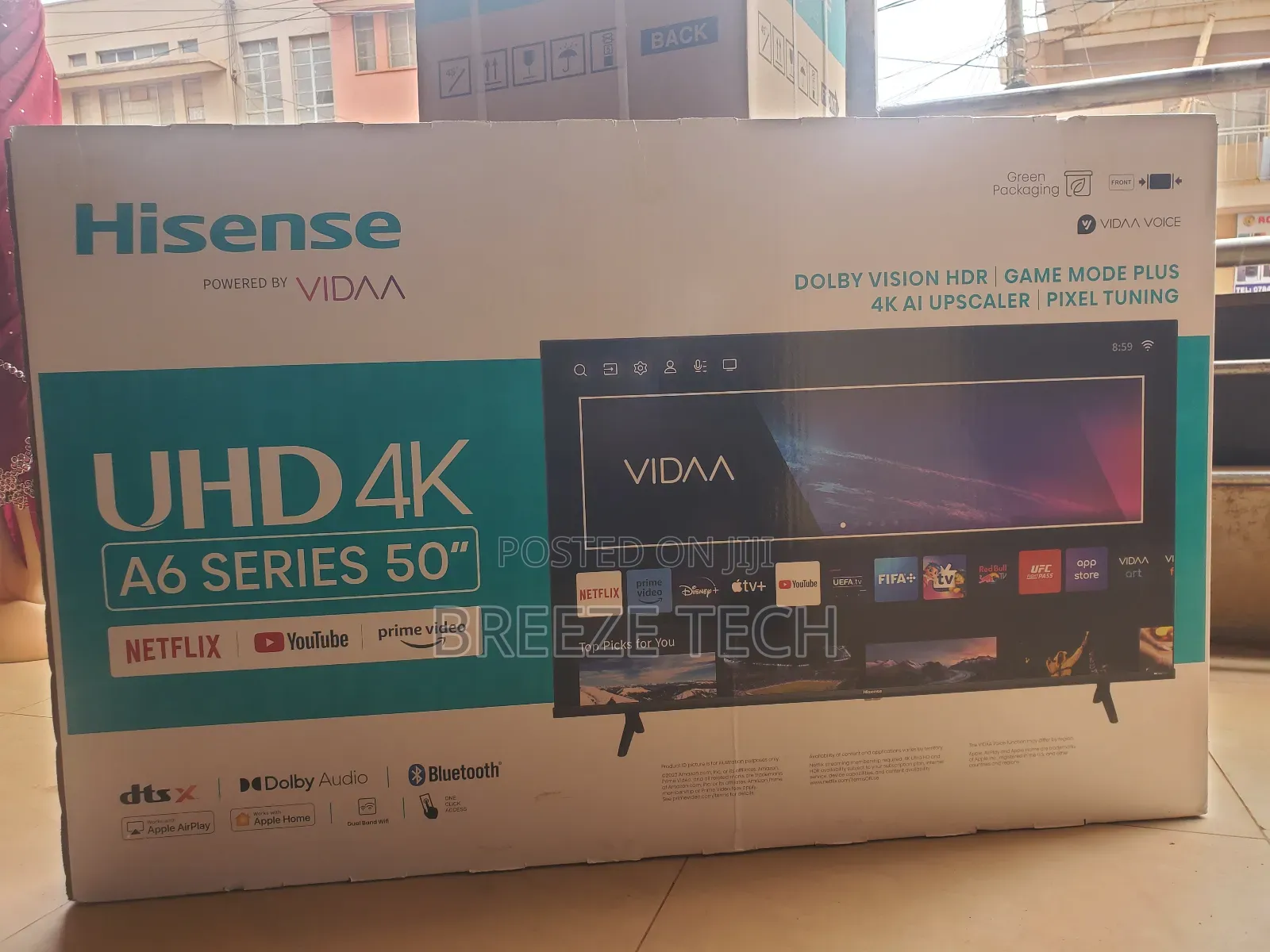 Uhd TV Hisense 50"Inch