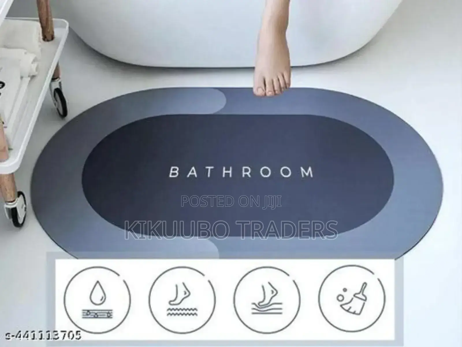 Non Slip Anti Skid Rubber Bath Mat