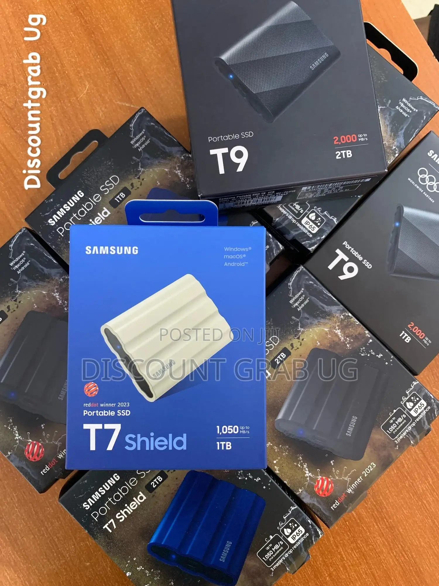 Samsung T7 Shield White 1tb SSD External