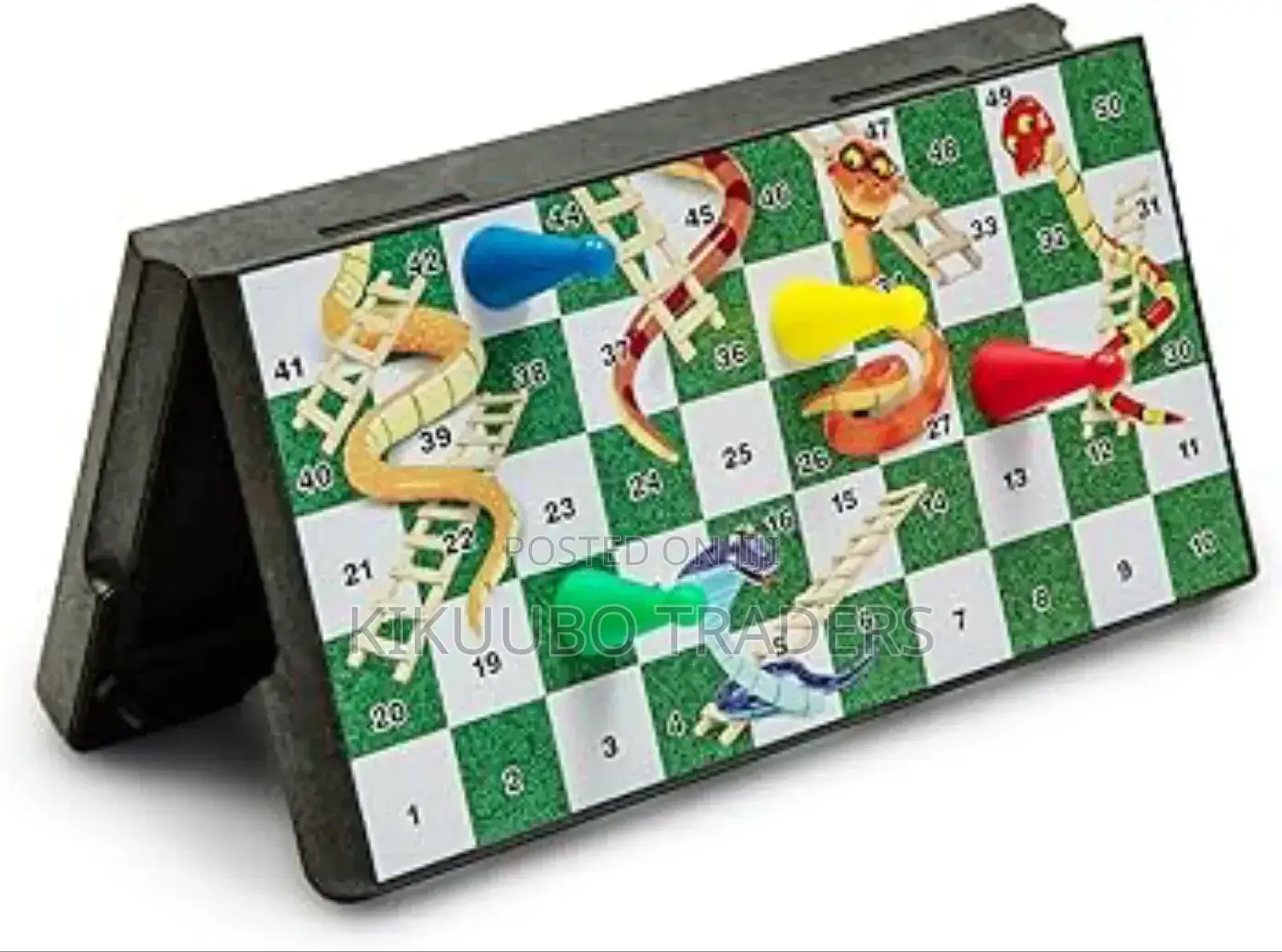 Snakes and Ladders Foldable Game Board