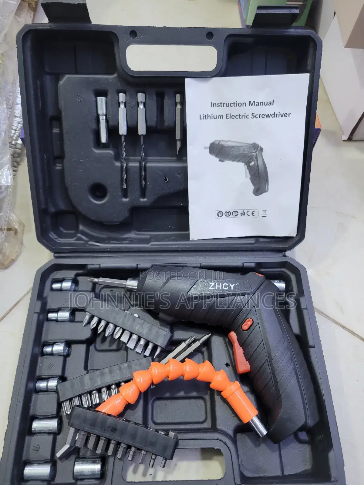 Multi Functional Rechargeable Lithium Electric Screwdriver