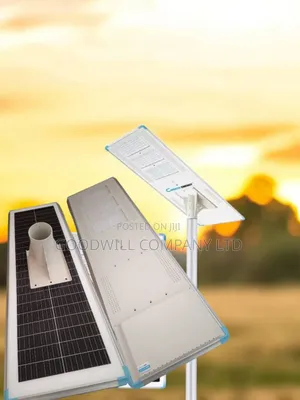 100w All in One Integrated Solar Street Light Cworth Lithium