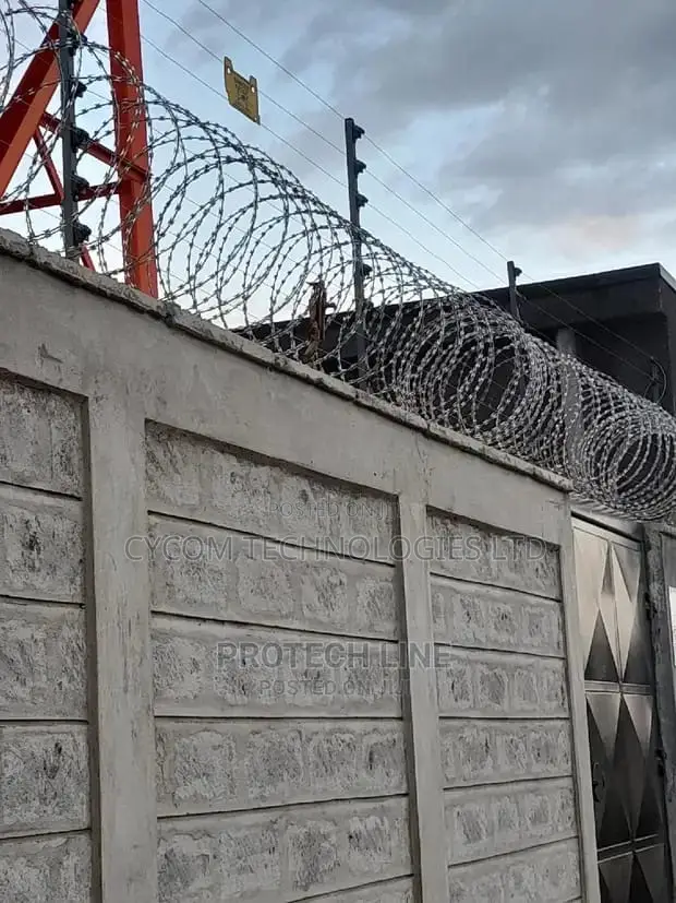 Electric Fence With Lazor