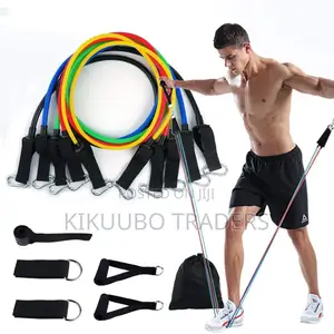 11pcs High Quality Exercise Resistance Bands