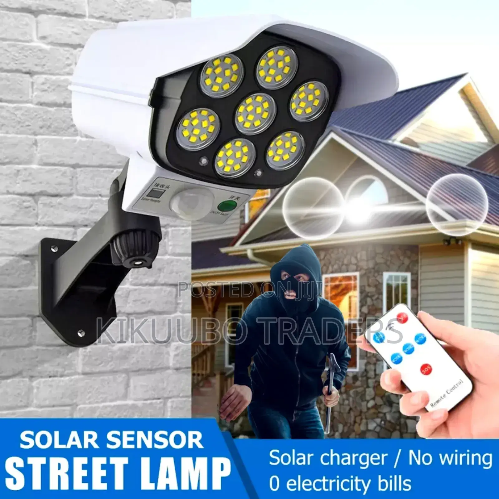 Outdoor Waterproof Motion Sensor Solar Light