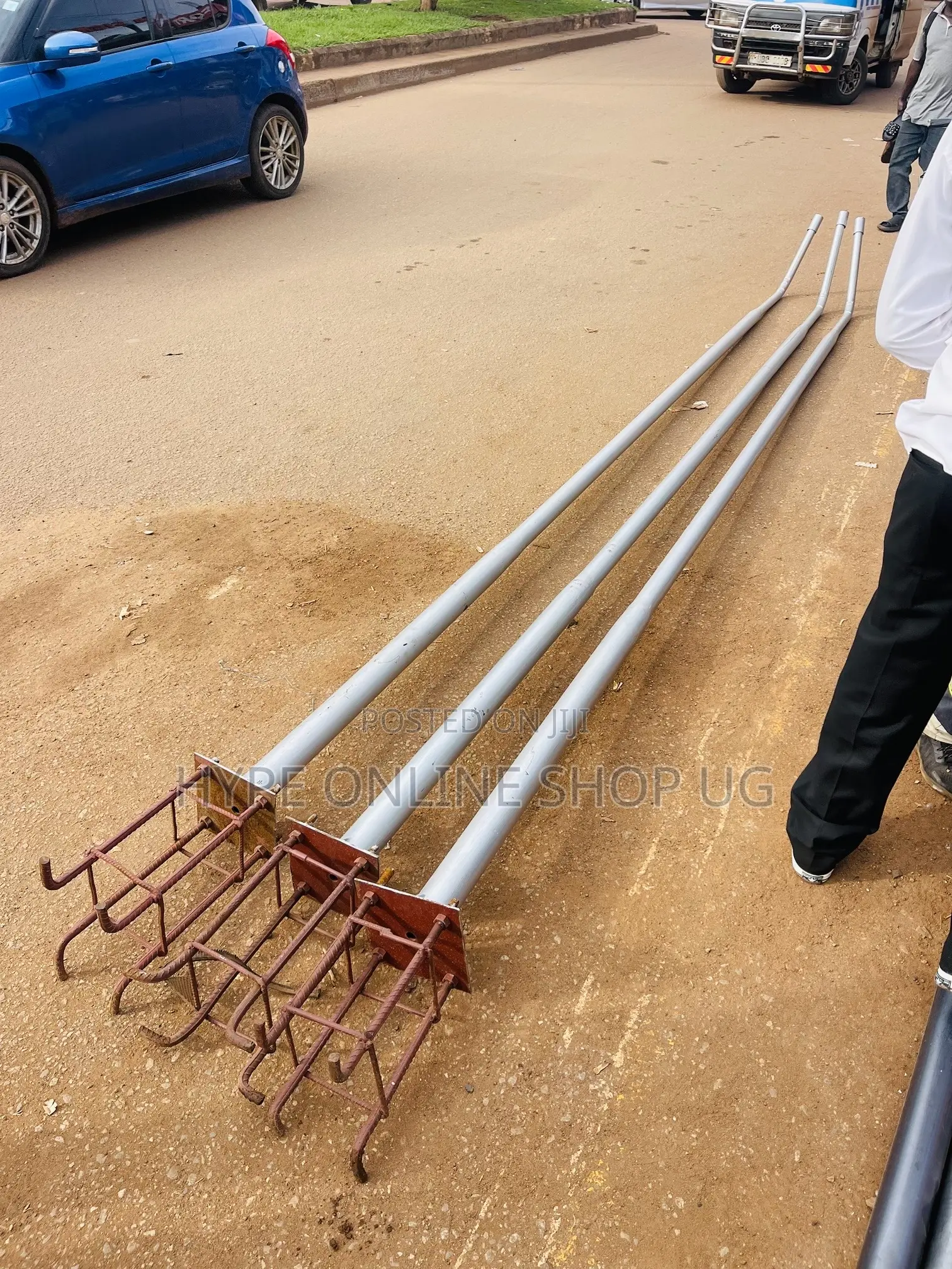 Humble Management Solar Light Poles