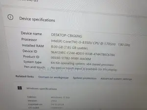 Laptop HP EliteBook 840 G5 8GB Intel Core I5 SSD 256GB