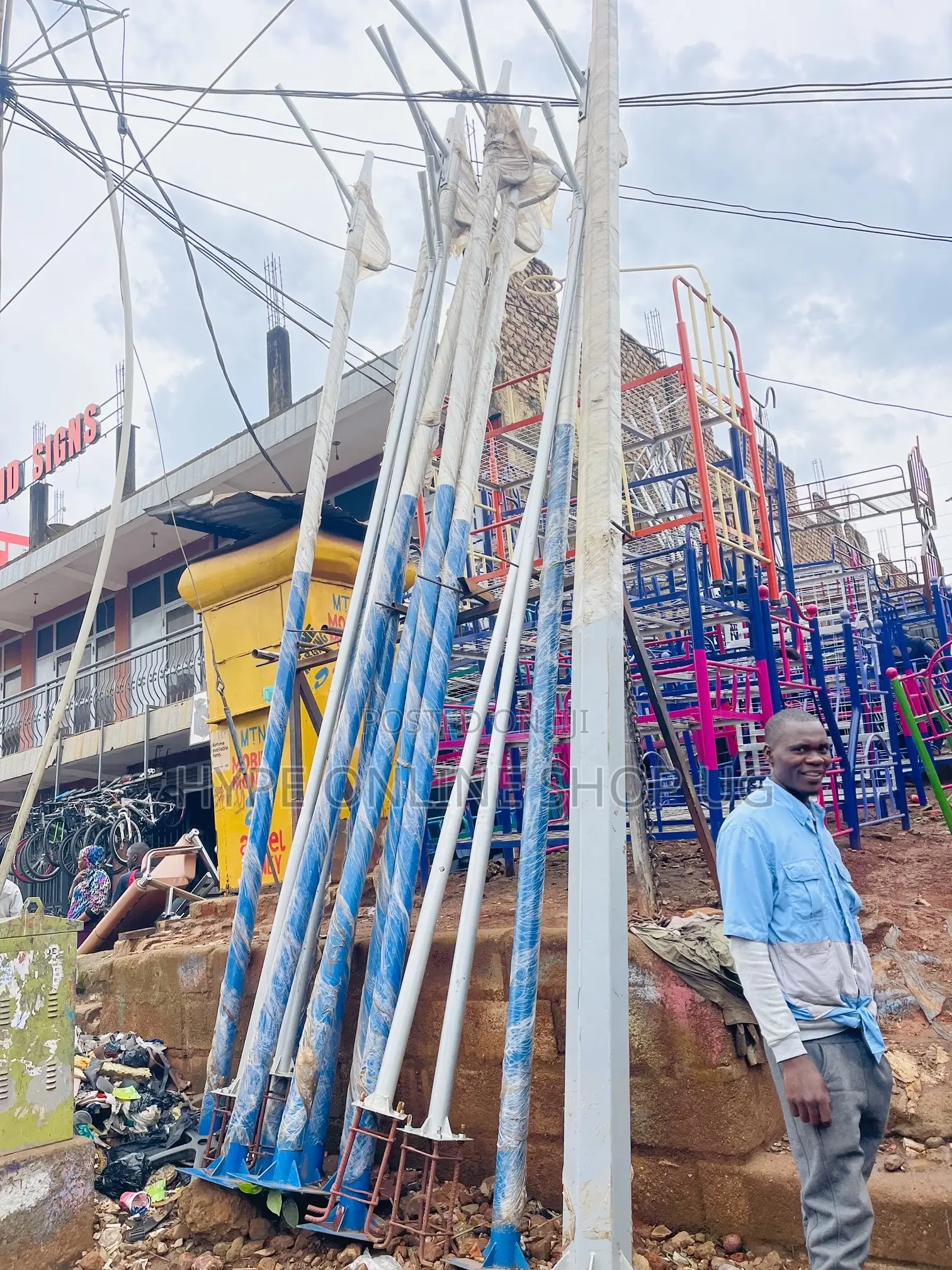 Road Side Quality Solar Light Poles