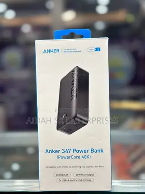 Anker Portable Charger, Power Bank, 40,000mah 30W