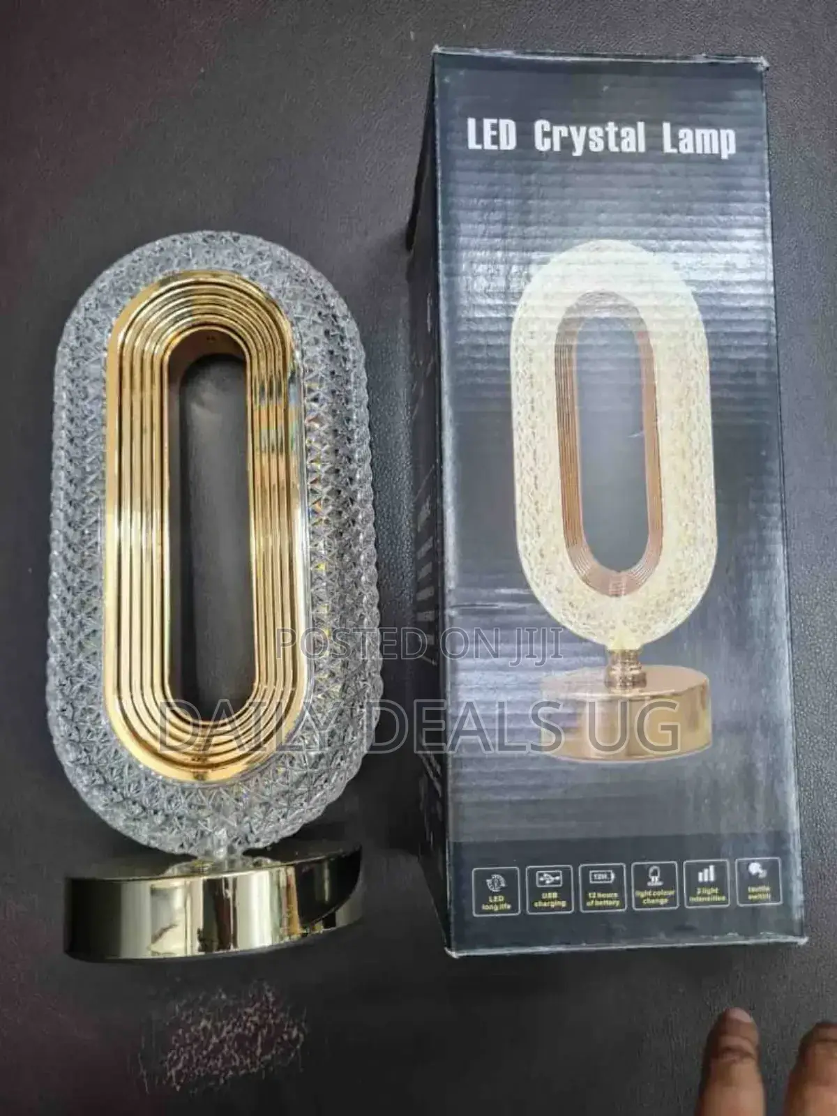 Led Crystal Lamp