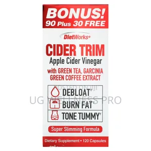 Dietworks, Cider Trim, Apple Cider Vinegar, 120 Capsules