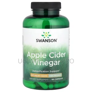 Swanson, Apple Cider Vinegar, High Potency, 625 Mg, 180 Caps