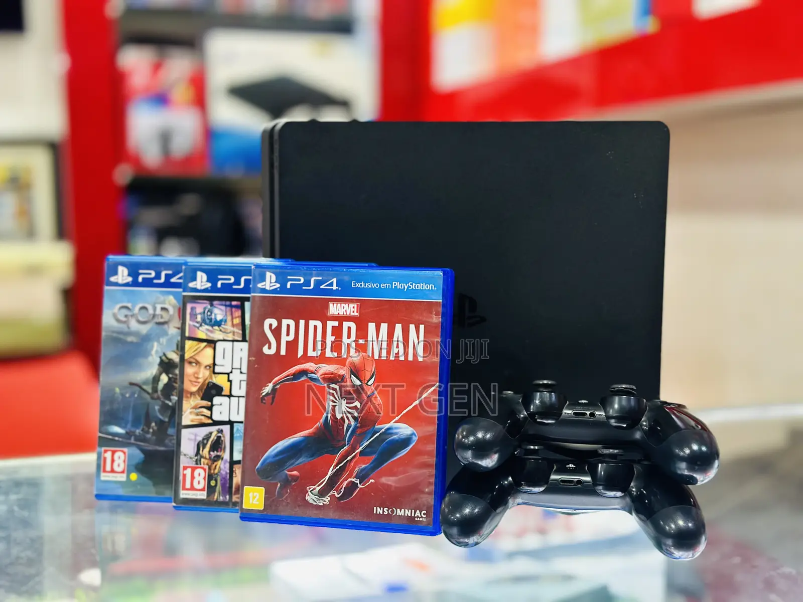 Ps4 Slim 2 Controller With 3 Games of Your Choice