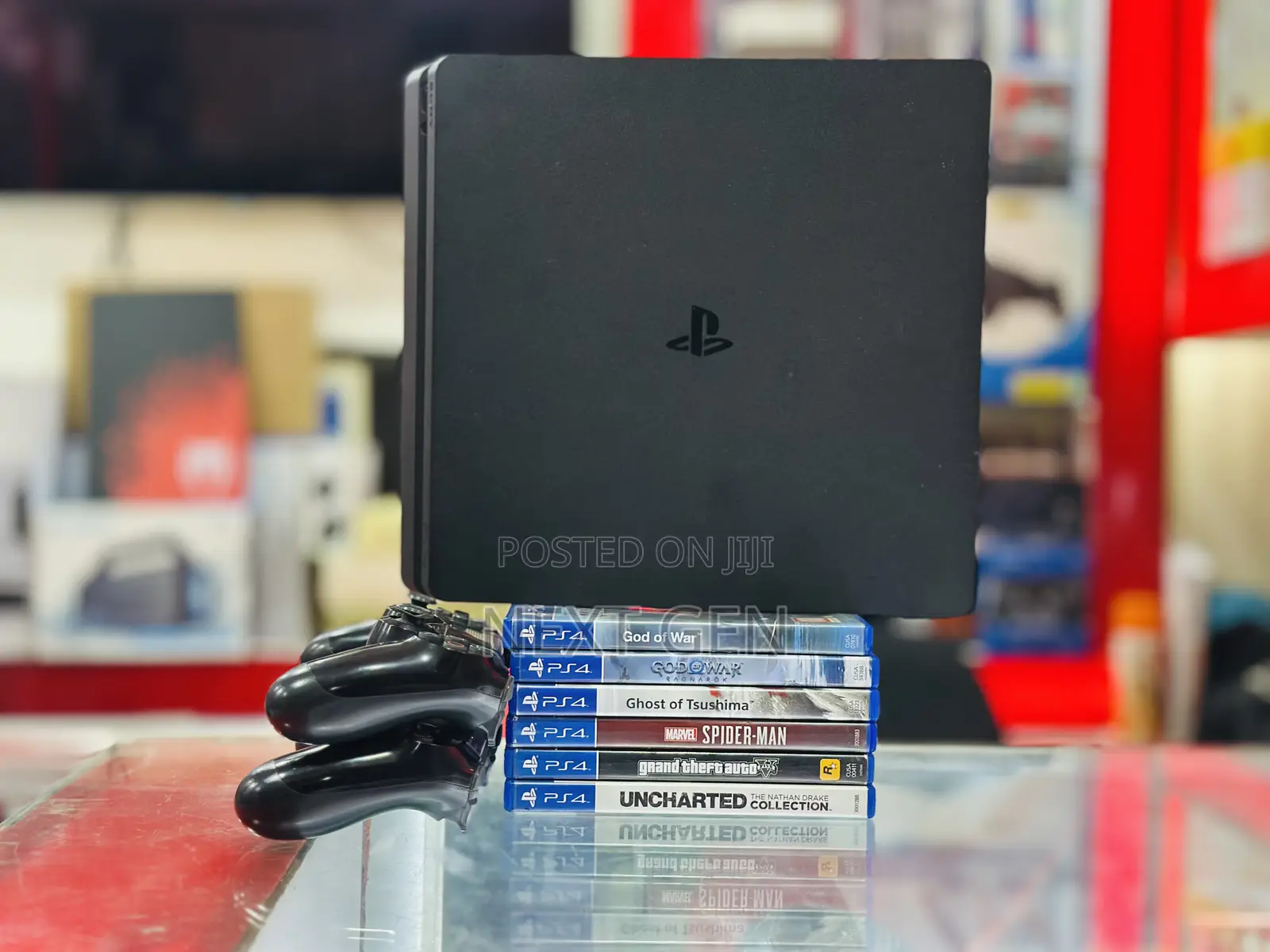 Ps4 Slim 2 Controller With 3 Games of Your Choice