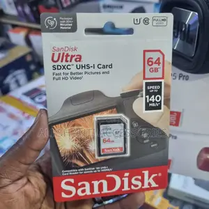 64gb Camera Card Sandisk Ultra. Sdxc"" Uhs-I Card