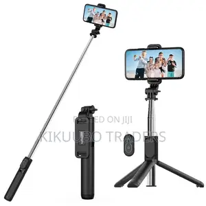 Bluetooth Selfie Stick and Tripod Stand With Wireless Remote