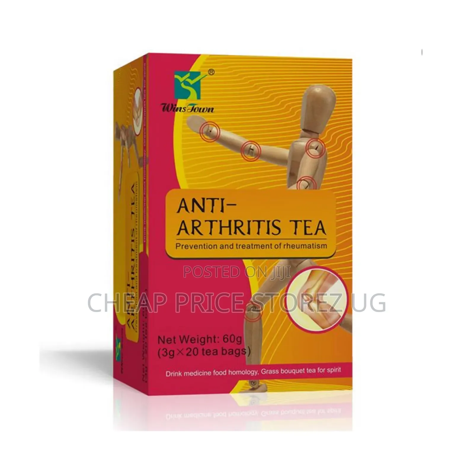 Anti-Arthritis Tea Remedy Rheumatism Body Pains