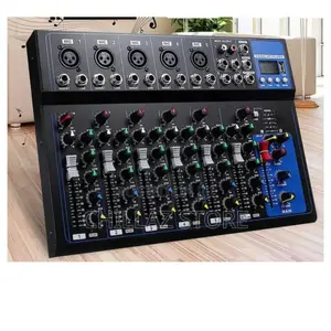 7 Channels Audio Mixer.