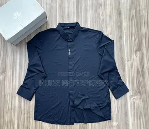 Unique Trendy Navy Blue Shirt