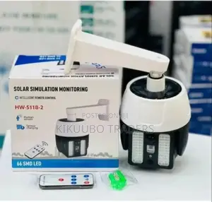 Solar Powered Security Sensor Lamp